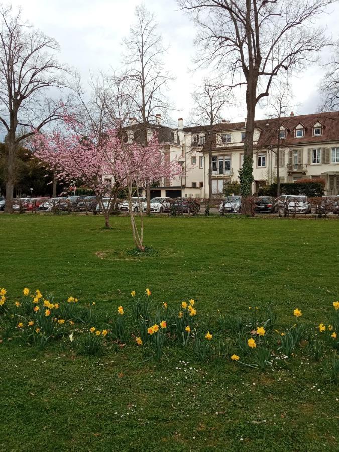 Rare A Colmar - Appartement Champ De Mars Vue Sur Parc - 70M2 - 2 Chambres Luaran gambar